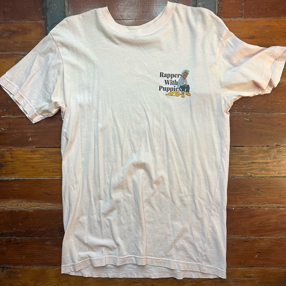 Rappers with puppies The Limited Cream Graphic Tee